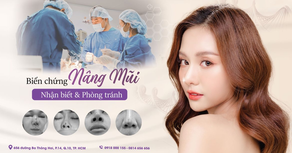 Biến chứng nâng mũi thường gặp và cách khắc phục - Dr Hiếu Liêm quận 10