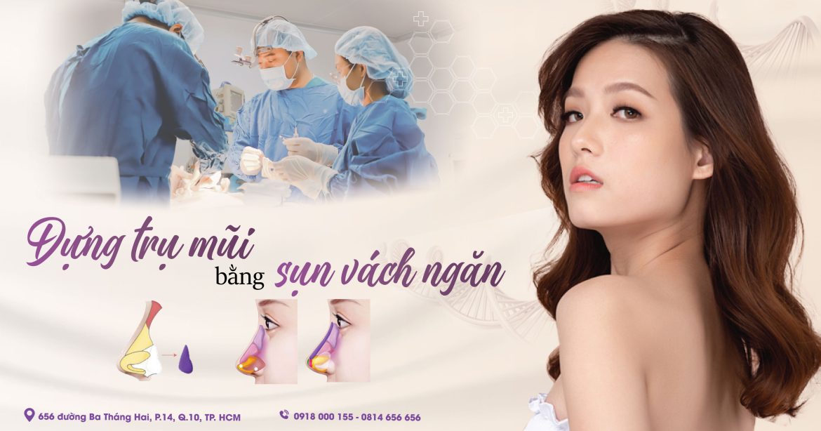 Nâng mũi sụn vách ngăn ở đâu uy tín quận 10 - Dr Hiếu Liêm